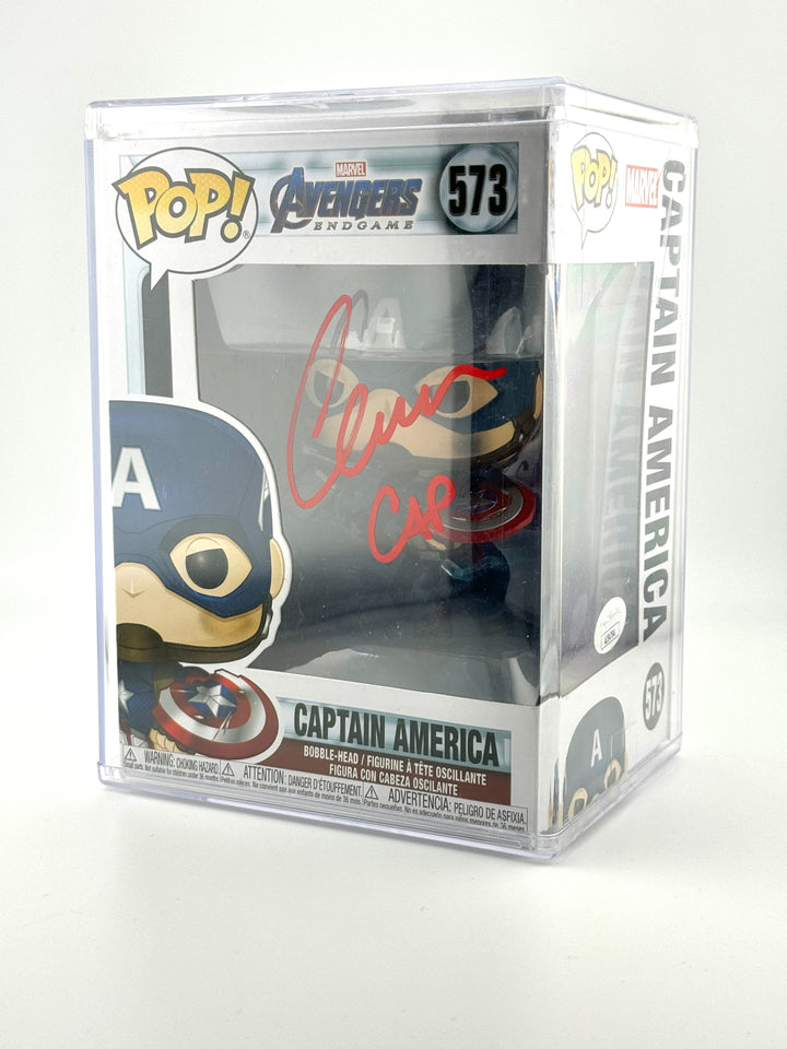 Autographed Captain America 573 - Signed by Chris Evans - JSA Authentication