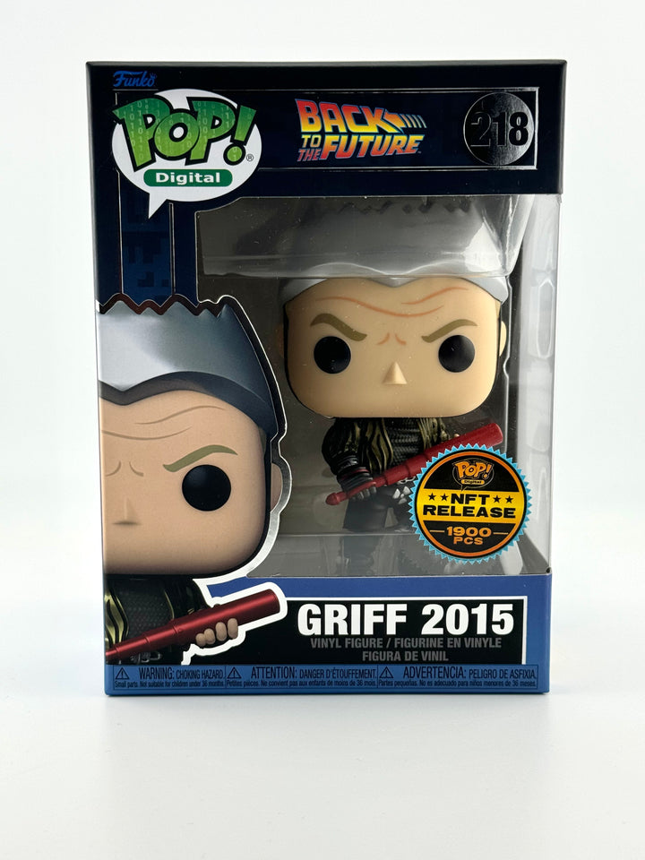 Back To The Future NFT Bundle - Griff 2015, Lorraine Baines, and George Mcfly + 3 Aimen Inc Pop Defender