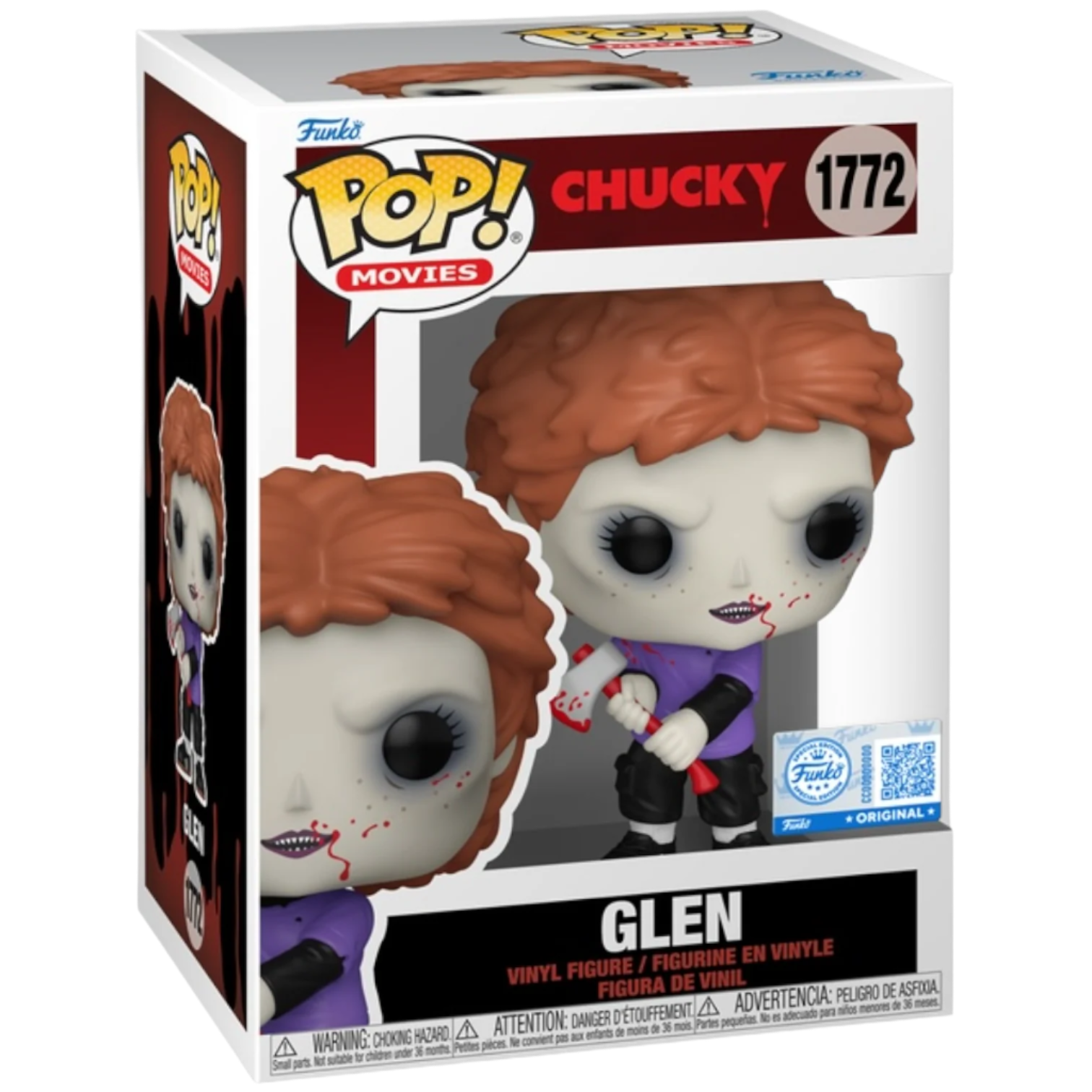 FUNKO POP! GLEN WITH AXE 1772 FUNKO SHOP EXCLUSIVE