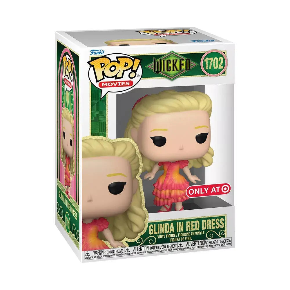 FUNKO POP! GLINDA IN RED DRESS 1702 TARGET EXCLUSIVE