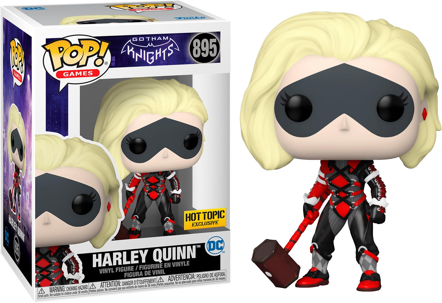 FUNKO POP! HARLEY QUINN 895 HOT TOPIC EXCLUSIVE