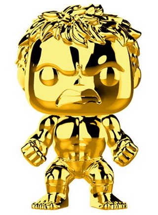 FUNKO POP! HULK 379 (GOLD CHROME)