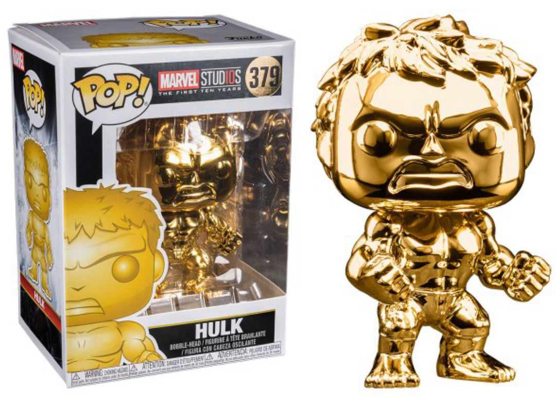 FUNKO POP! HULK 379 (GOLD CHROME)