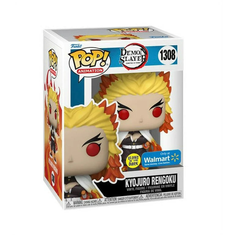 FUNKO POP! KYOJURO RENGOKU 1308 WALMART EXCLUSIVE GLOW IN THE DARK