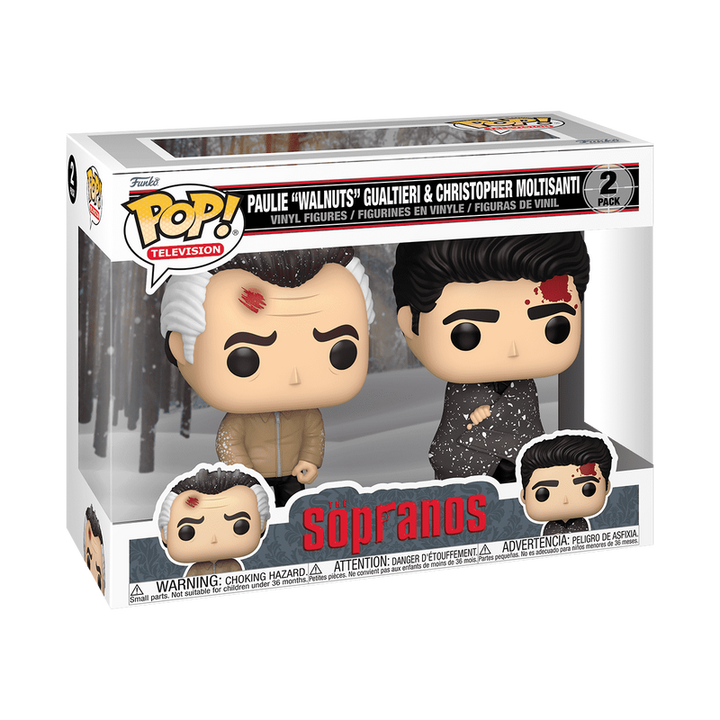 FUNKO POP! PAULIE "WALNUTS" GUALTIERI & CHRISTOPHER MOLTISANTI 2 PACK