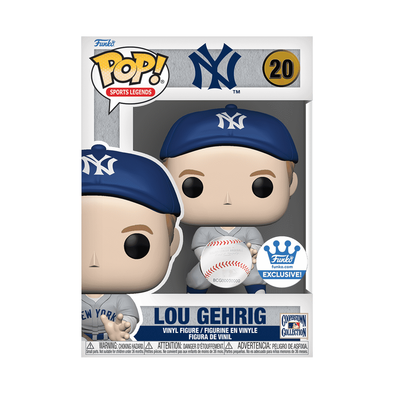 FUNKO POP! LOU GEHRIG 20 FUNKO SHOP EXCLUSIVE