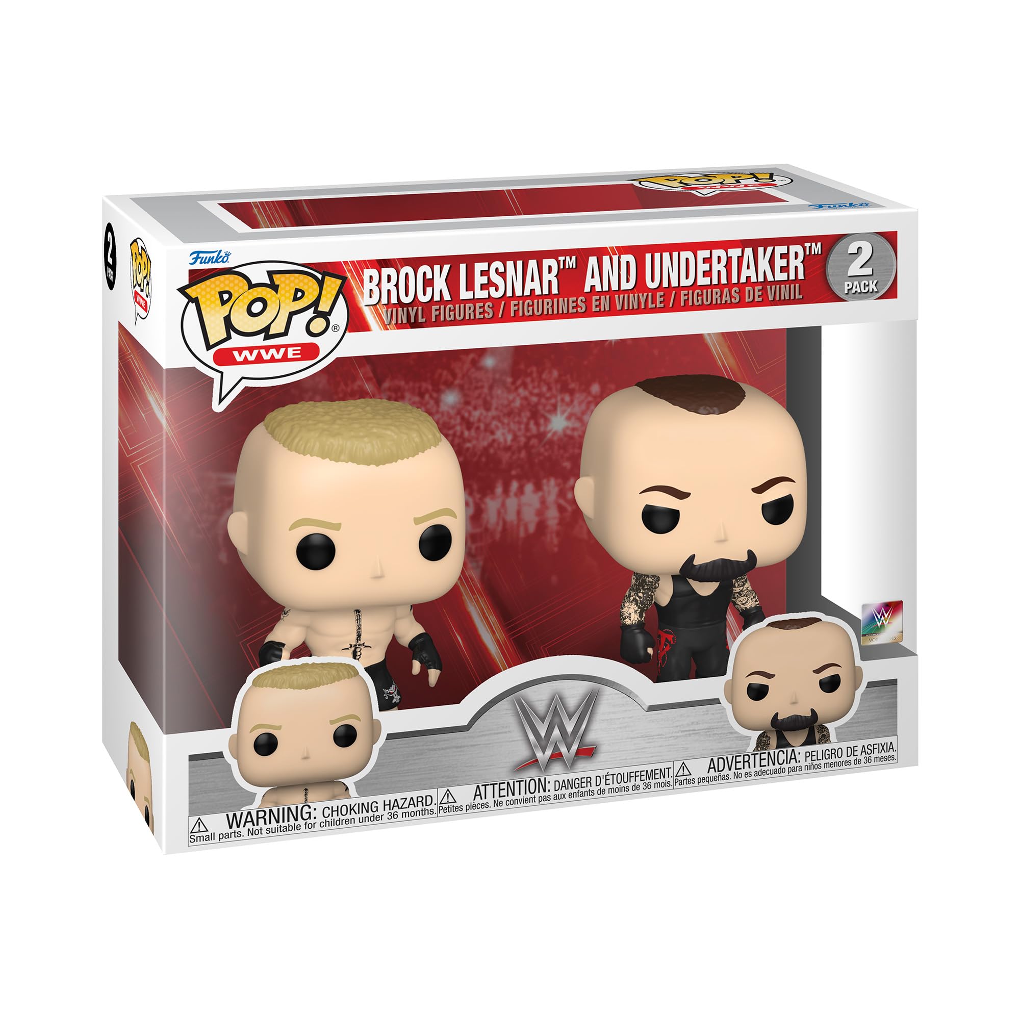 FUNKO POP! BROCK LESNAR & UNDERTAKER 2 PACK