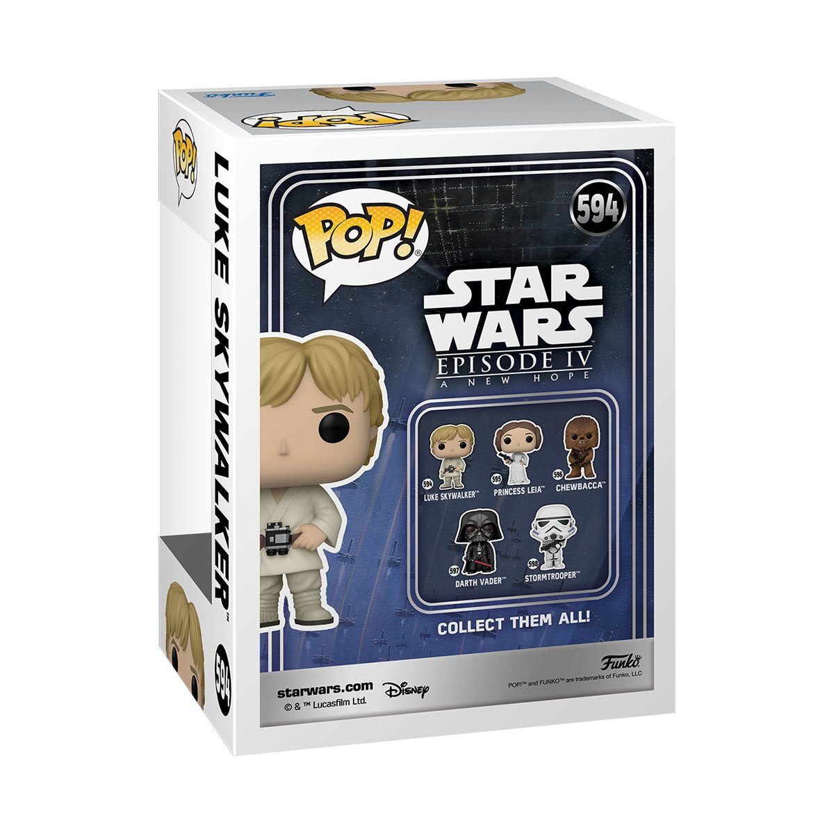 FUNKO POP! Luke Skywalker 594