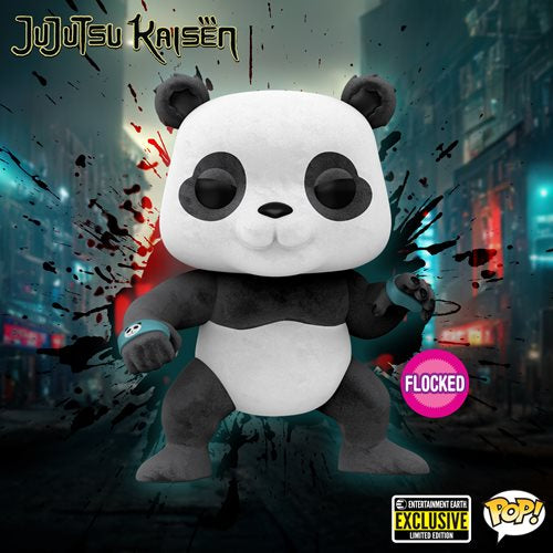 Funko Pop! - PANDA 1374 FLOCKED ENTERTAIMENT EARTH EXCLUSIVE