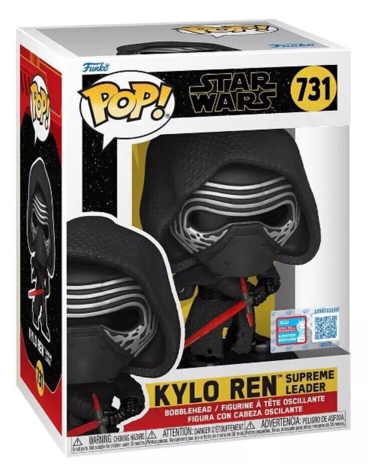 Funko Pop! - KYLO REN (SUPREME LEADER) 731 Shared Sticker