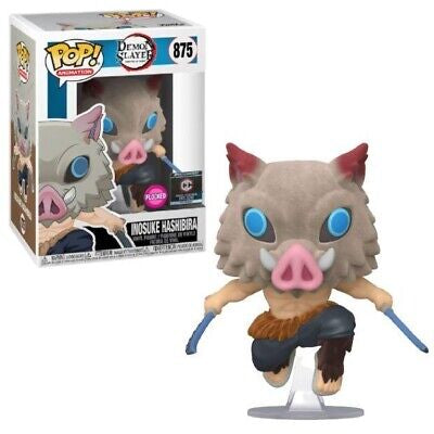 Funko Pop! - INOSUKE HASHIBIRA 875 FLOCKED CHALICE COLLECTIBLES EXCLUSIVE