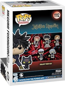 Funko Pop! - MEGUMI FUSHIGURO WITH DIVINE DOG 1112 JUJUTSU KAISEN