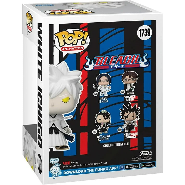 FUNKO POP! - WHITE ICHIGO 1739 AAA EXCLUSIVE -BLEACH