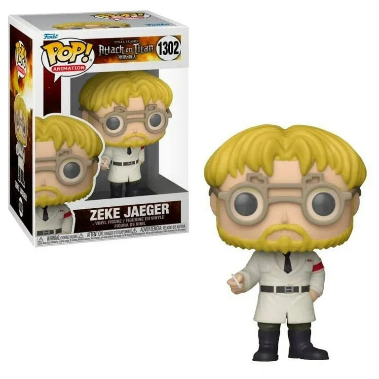 FUNKO POP! ZEKE JAEGER 1302 Hot Topic Exclusive