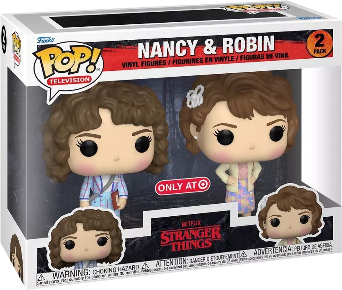 Funko Pop! NANCY & ROBIN 2-Pack Target Exclusive
