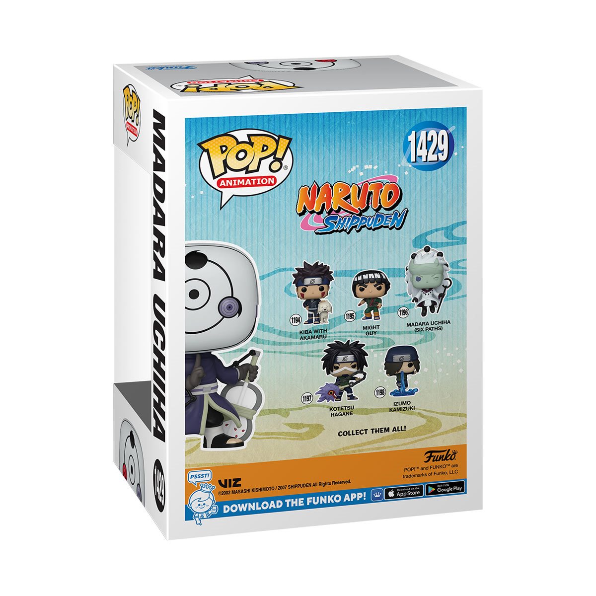 Funko Pop! - MADARA UCHIHA 1429 ENTERTAINMENT EARTH EXCLUSIVE