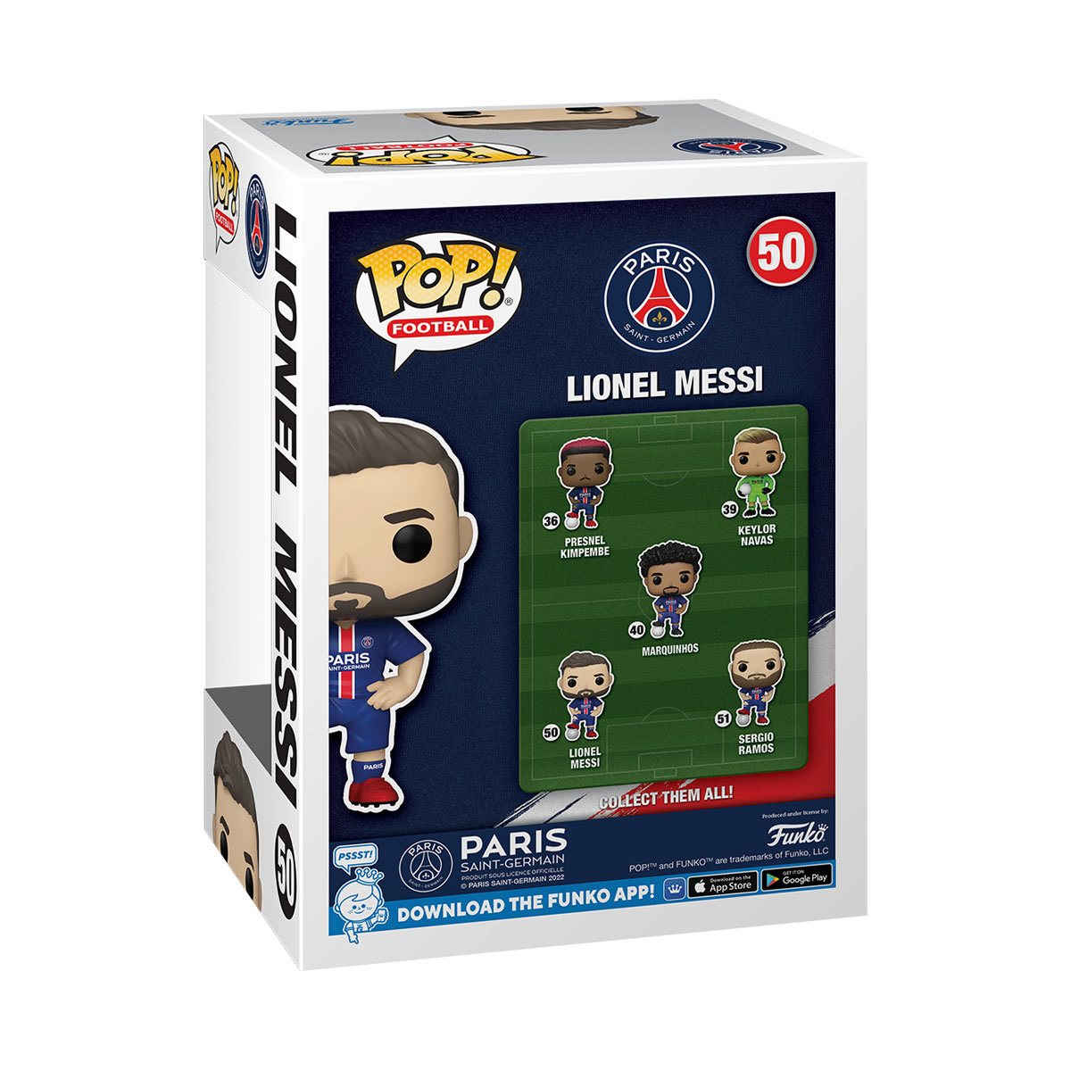 Funko Pop! - LIONEL MESSI 50 (PSG)