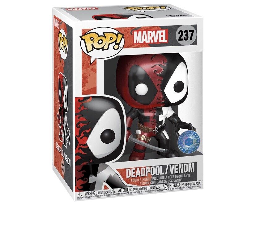 Funko Pop! - DEADPOOL / VENOM 237 POP IN THE BOX EXCLUSIVE