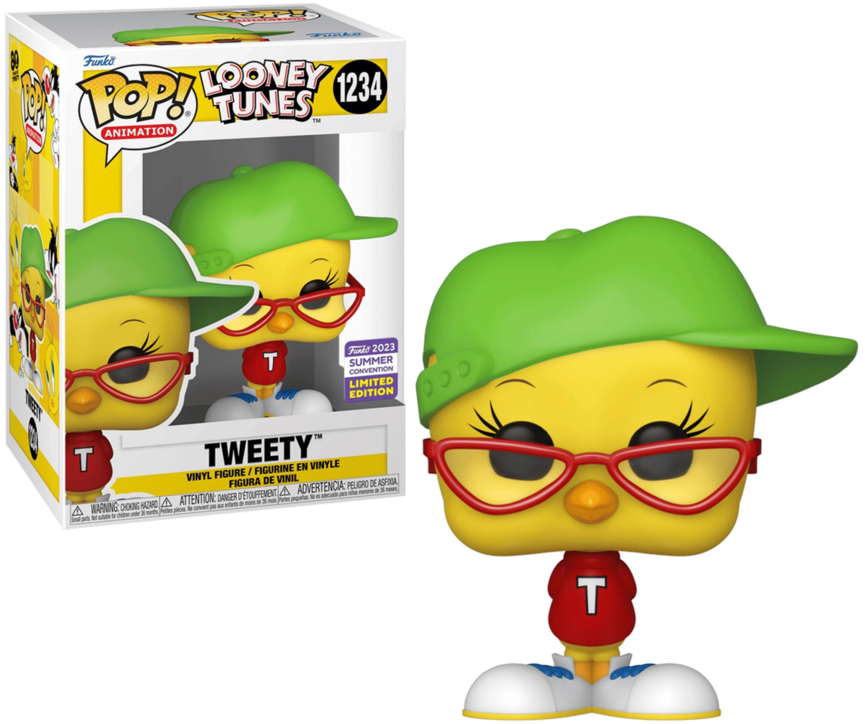 Funko Pop! -TWEETY 1234 SUMMER CONVENTION SHARED STICKER