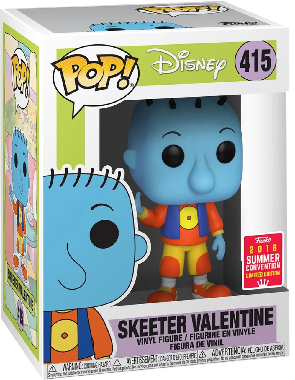Funko Pop! - SKEETER VALENTINE 415 SHARED STICKER