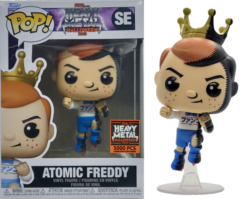 Funko Pop! - ATOMIC FREDDY HEAVY METAL HALLOWEEN LE 5000