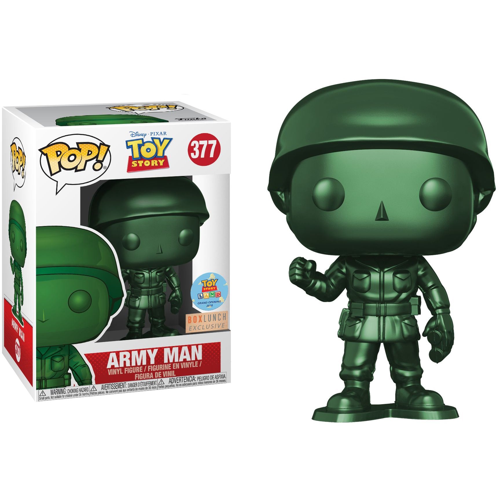 Funko Pop! - ARMY MAN 377 BOX LUNCH EXCLUSIVE
