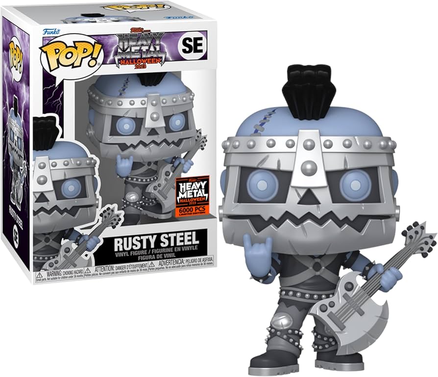 Funko Pop! RUSTY STEEL HEAVY METAL SE 6000