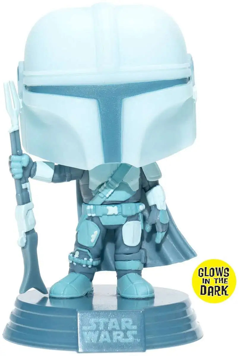 Funko Pop! - THE MANDALORIAN 345 GITD ENTERTAINMENT EXCLUSIVE