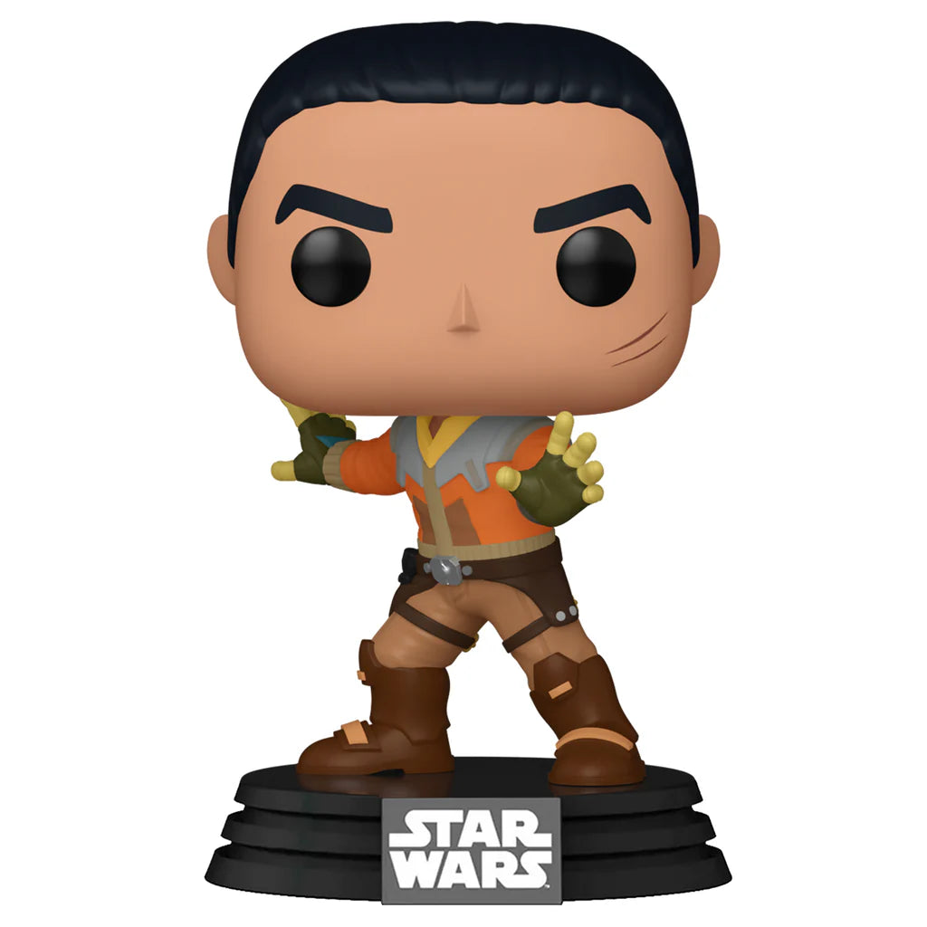 Funko Pop! - EZRA BRIDGER 696 TOY TEMPLE EXCLUSIVE
