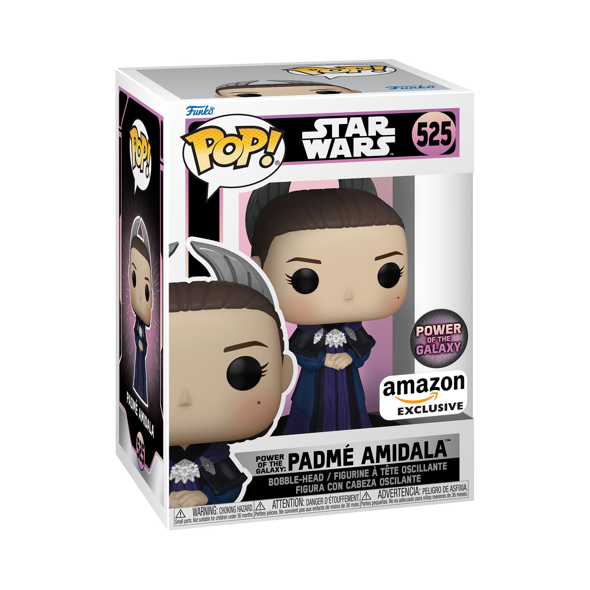 Funko Pop! - PADME AMIDALA 525 AMAZON EXCLUSIVE