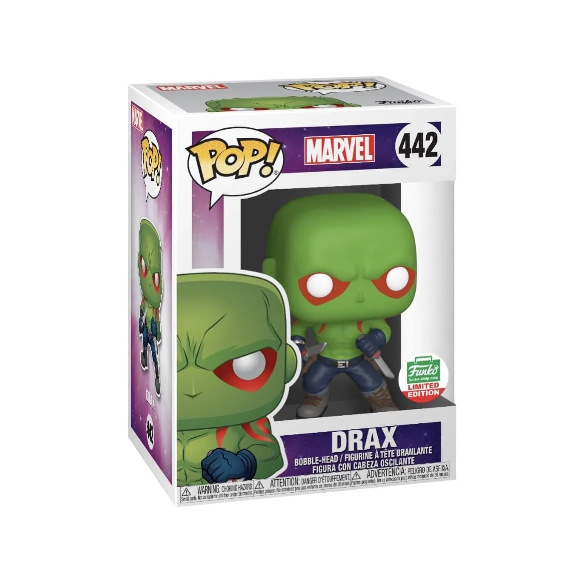 FUNKO POP! DRAX 442 FUNKO SPECIAL EDITION