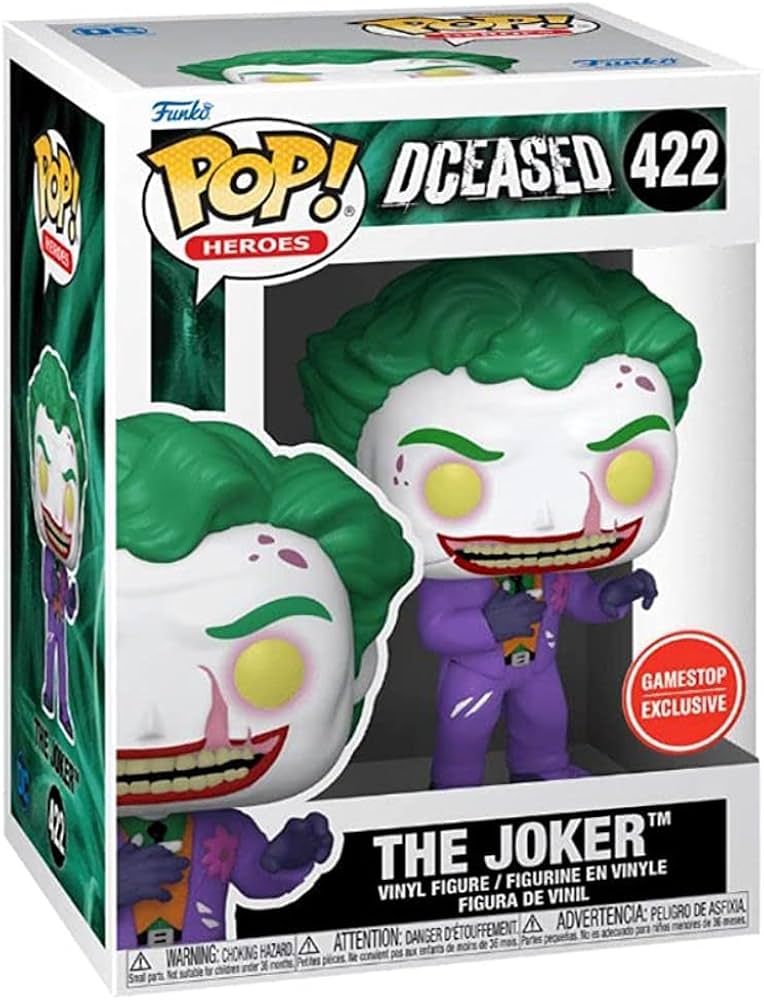 Funko Pop! - THE JOKER 422 GAMESTOP EXCLUSIVE DCEASED