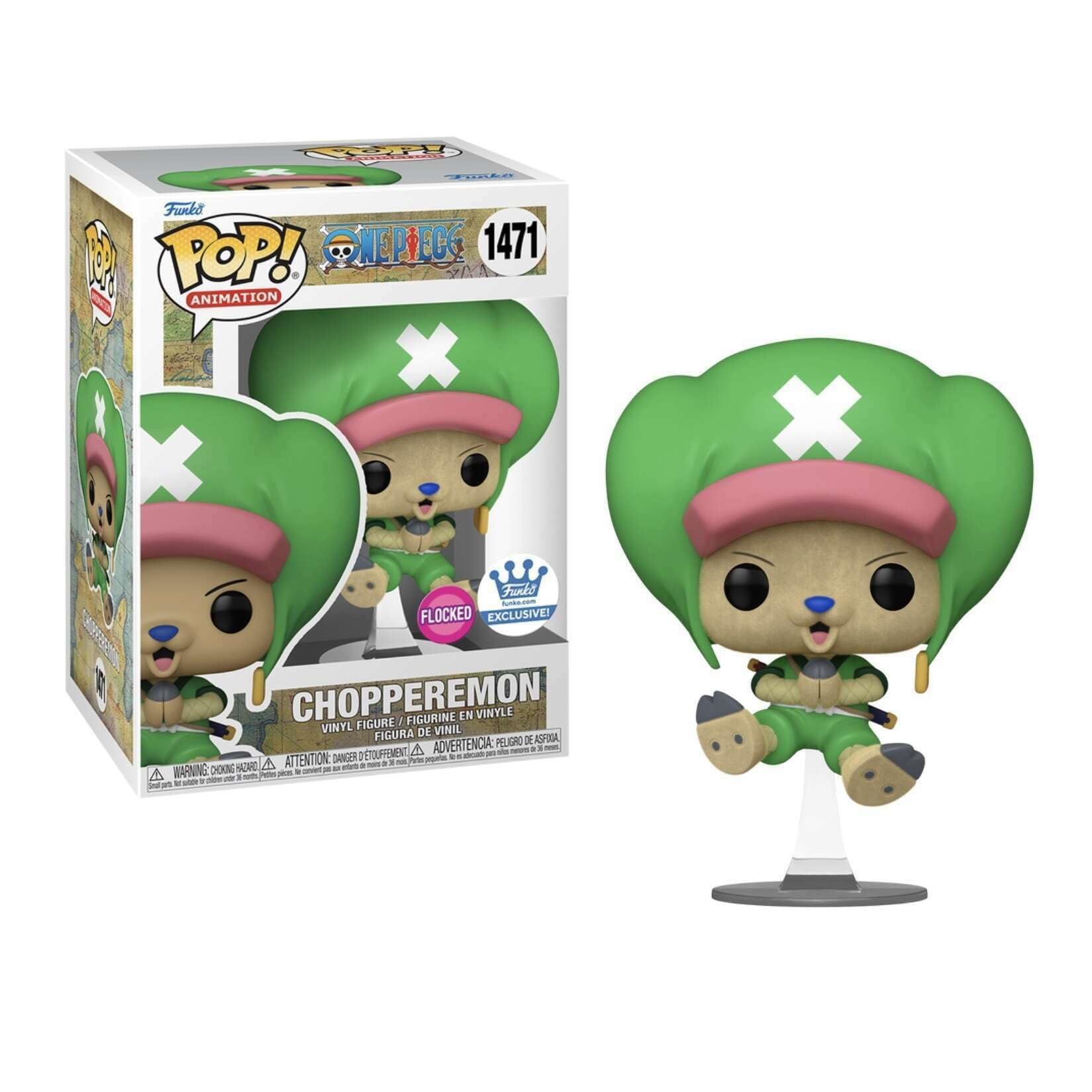 Funko Pop! - CHOPPEREMON 1471 FLOCKED FUNKO SHOP EXCLUSIVE