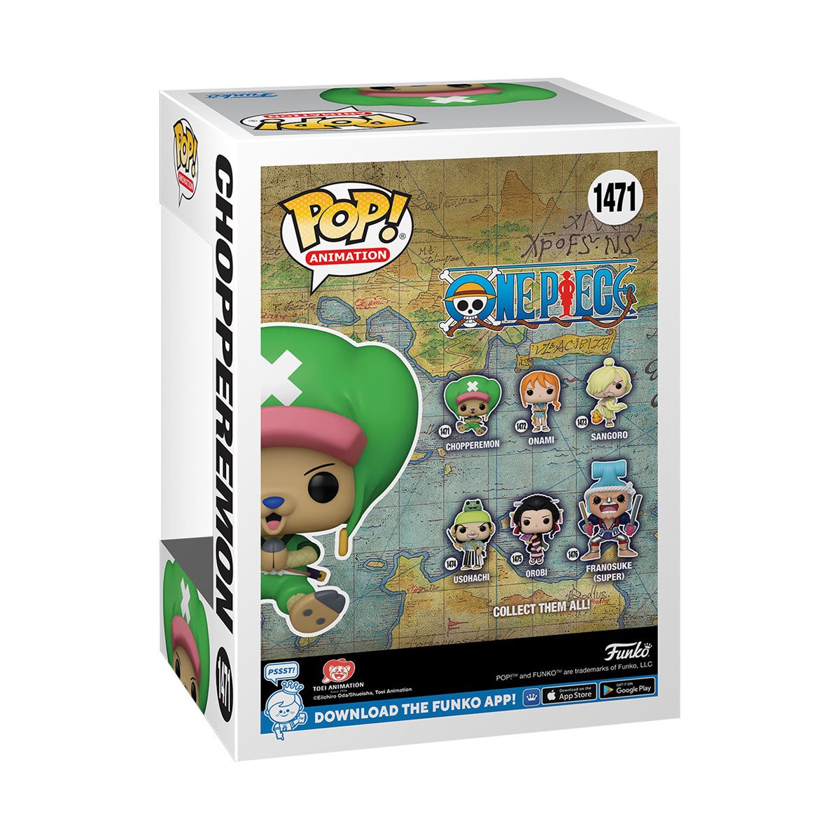 Funko Pop! - CHOPPEREMON 1471 FLOCKED FUNKO SHOP EXCLUSIVE
