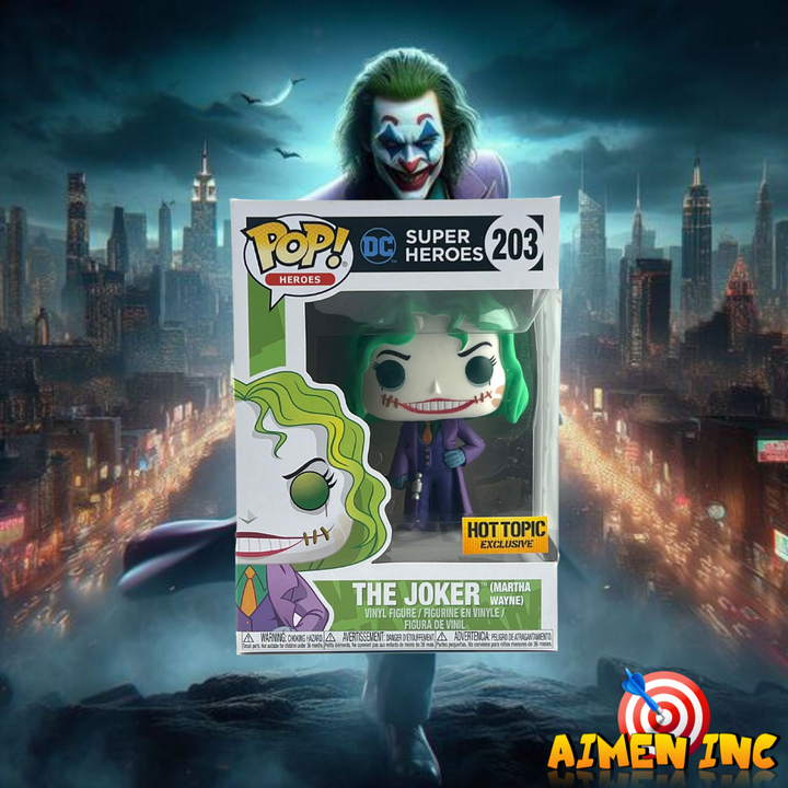 Funko pop! Dc: the joker (Martha Wayne) 203 (hottopic exclusive)