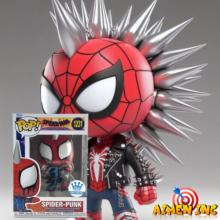 Funko Pop! Across the spiderverse: spider-punk 1231 (Funko exclusive)