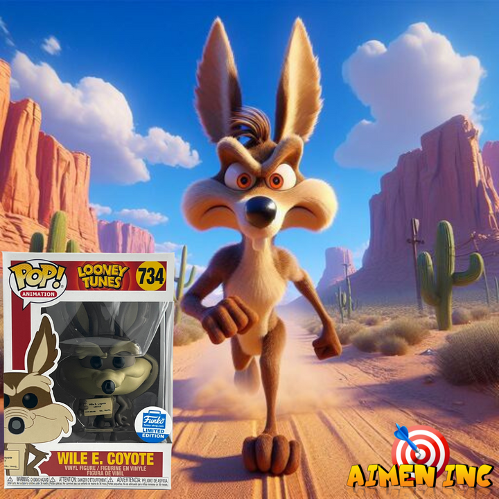 Funko pop! Looney tunes: Wile E. coyote 734 (Funko shop exclusive)