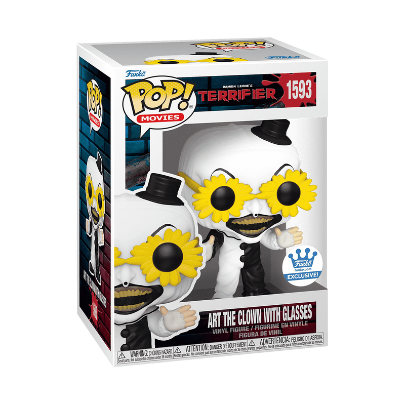 Preorder Bundle - Chase + Common - Art The Clown With Sunglasses 1593 Funko Pop!