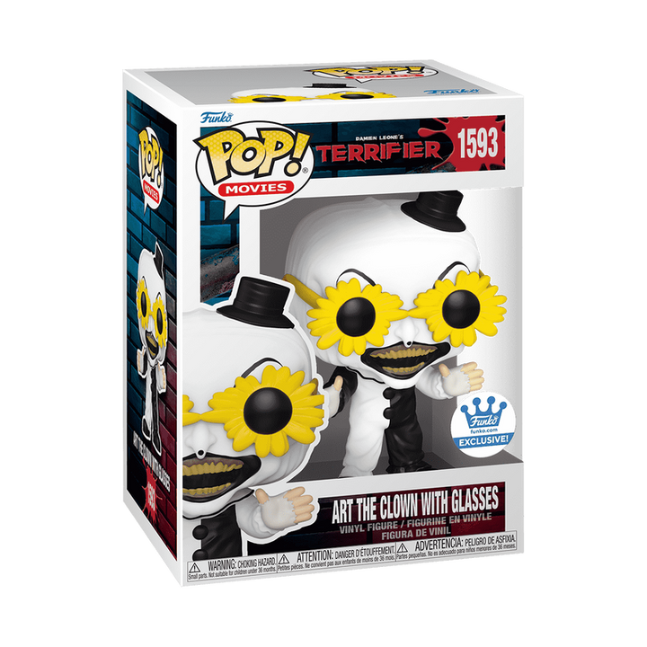 Preorder Bundle - Chase + Common - Art The Clown With Sunglasses 1593 Funko Pop!