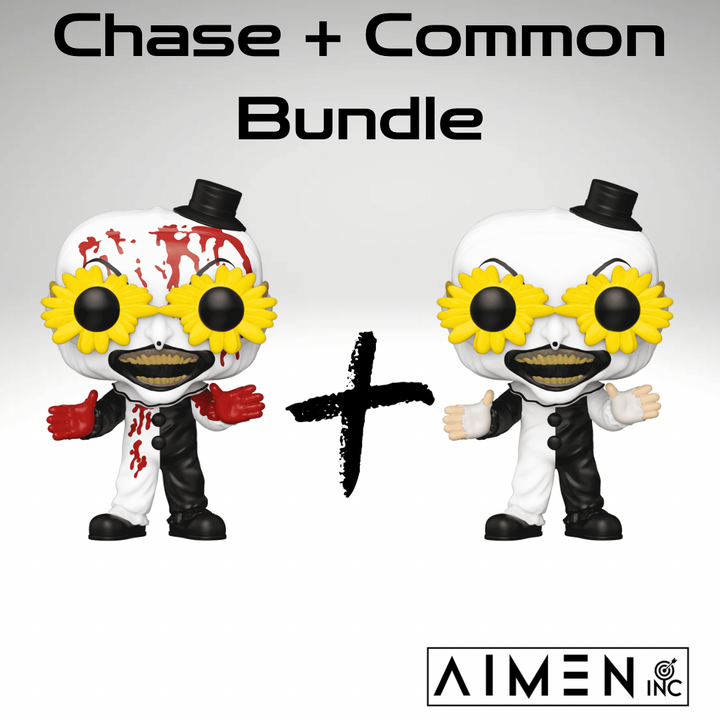 Preorder Bundle - Chase + Common - Art The Clown With Sunglasses 1593 Funko Pop!