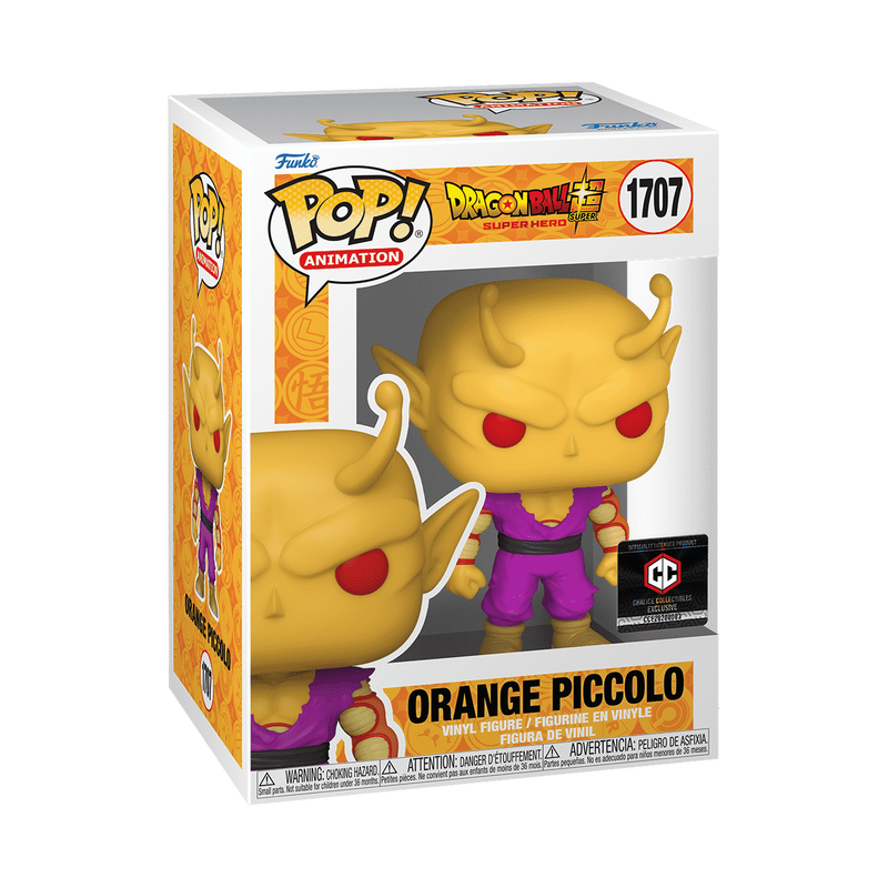Funko Pop! - ORANGE PICCOLO 1707 CHALICE COLLECTIBLES EXCLUSIVE