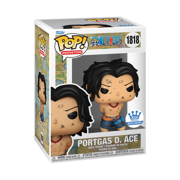 Funko Pop! - PORTGAS D. ACE 1818 FUNKO SHOP EXCLUSIVE
