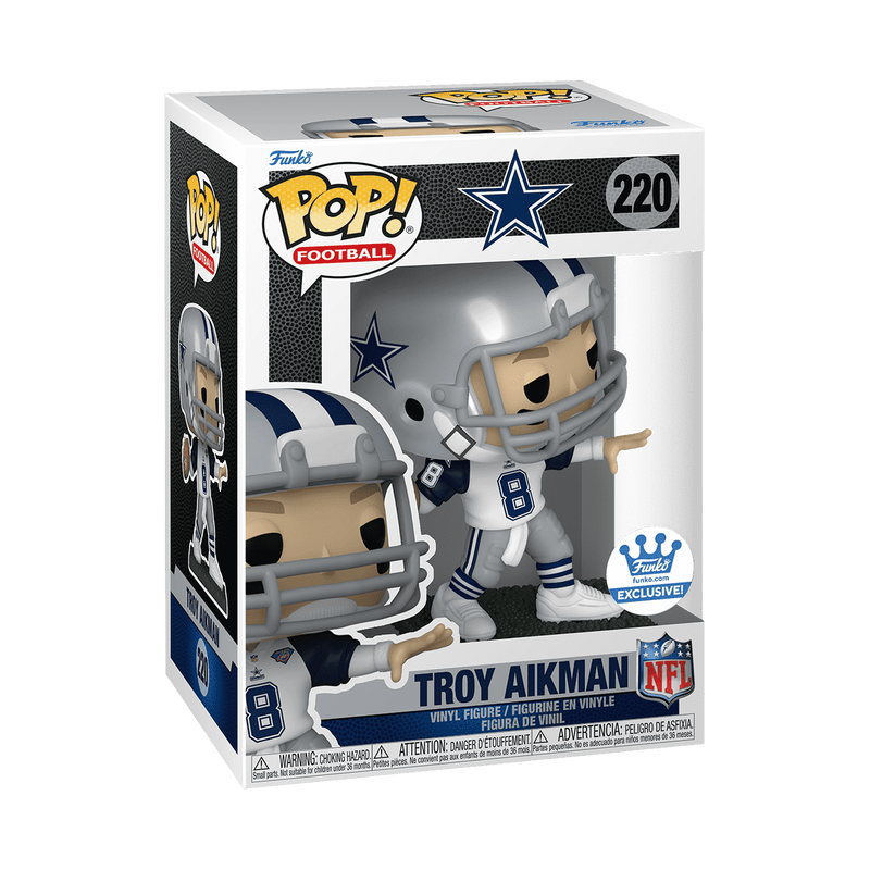 Funko Pop! - TROY AIKMAN 220 FUNKO EXCLUSIVE - NFL Cowboys