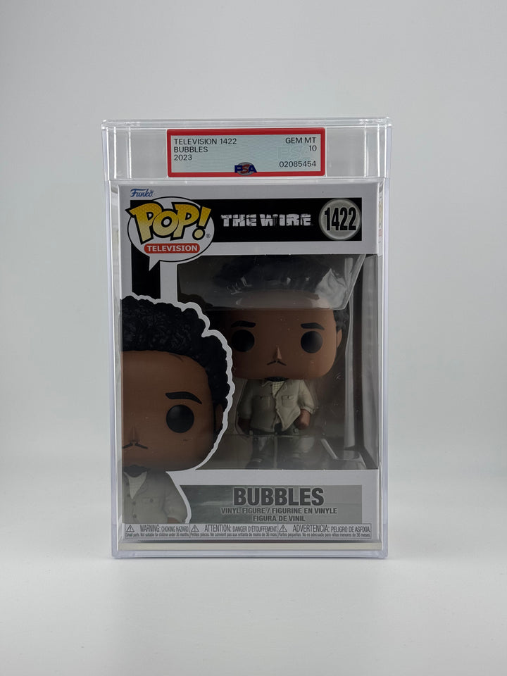 Funko Pop! Bubbles 1422 - The Wire - PSA GEM MT 10 Grading