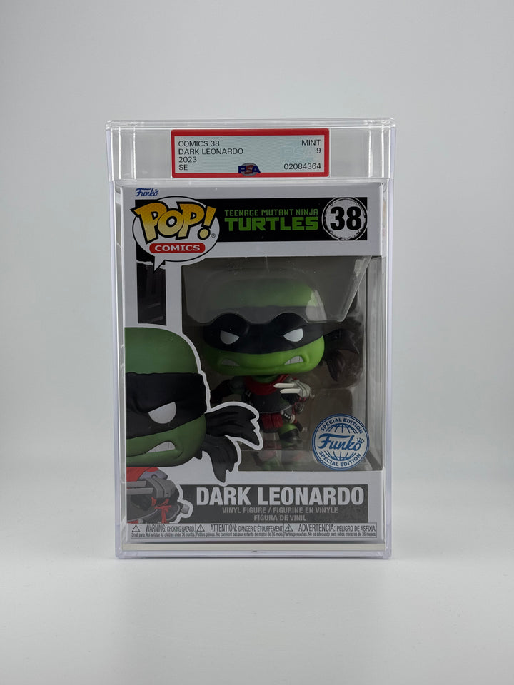 Funko Pop! Dark Leonardo 38 SE PSA 9 Mint