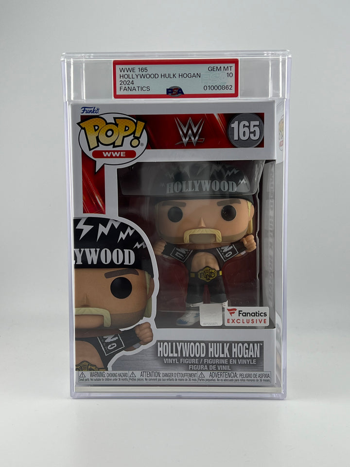 Funko Pop! Hollywood Hulk Hogan 165 - PSA GM MINT 10 Grade