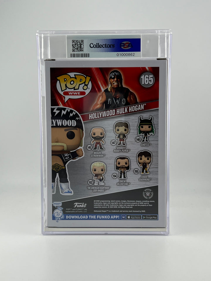 Funko Pop! Hollywood Hulk Hogan 165 - PSA GM MINT 10 Grade