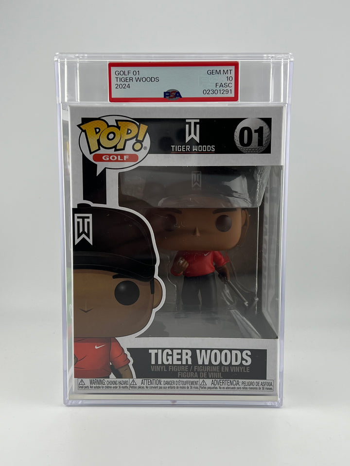 Funko Pop! Tiger Woods 01 - PSA GEM MT 10