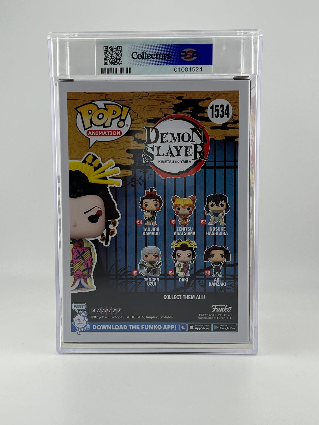 Funko Pop! Daki 1534 - PSA GEM MINT 10 Grade