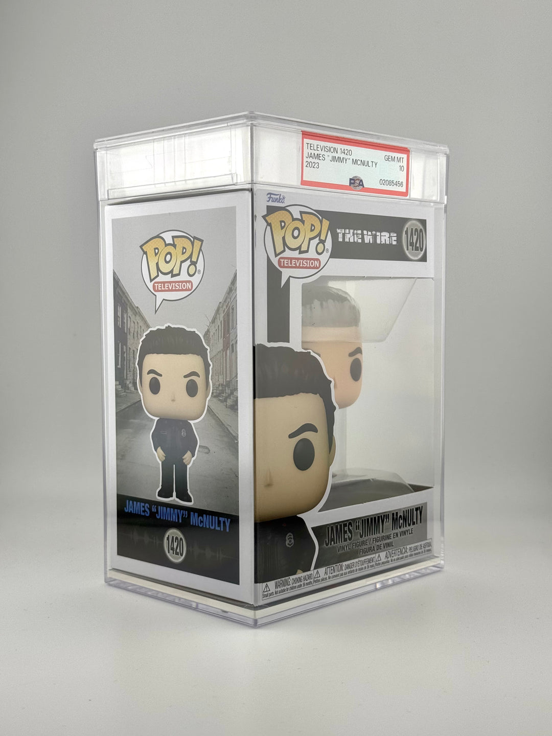 Funko Pop! James "Jimmy" McNulty 1420 - PSA GEM MT 10